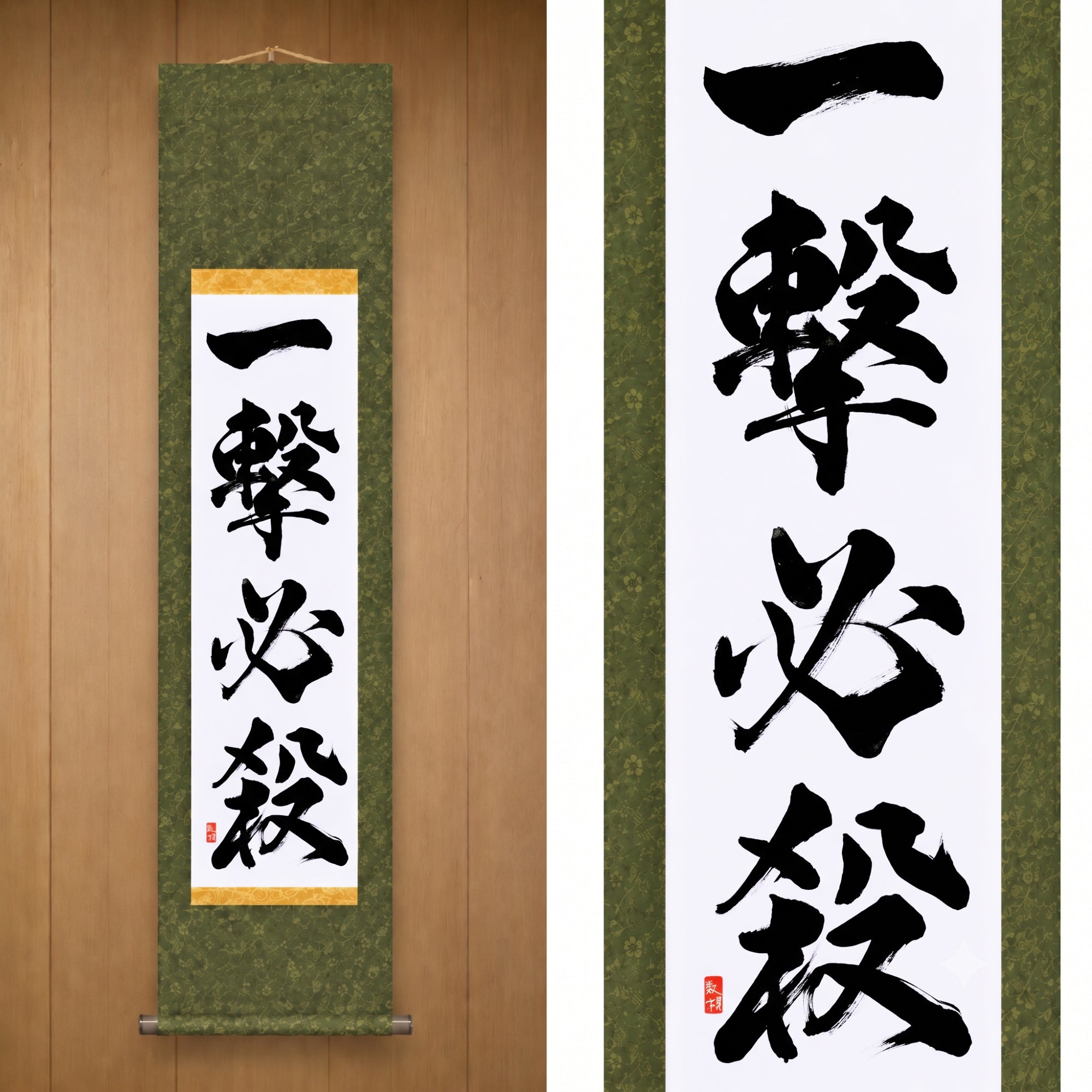 Ein Schlag, sicherer Sieg — 一撃必殺 (Ichigeki Hissatsu)